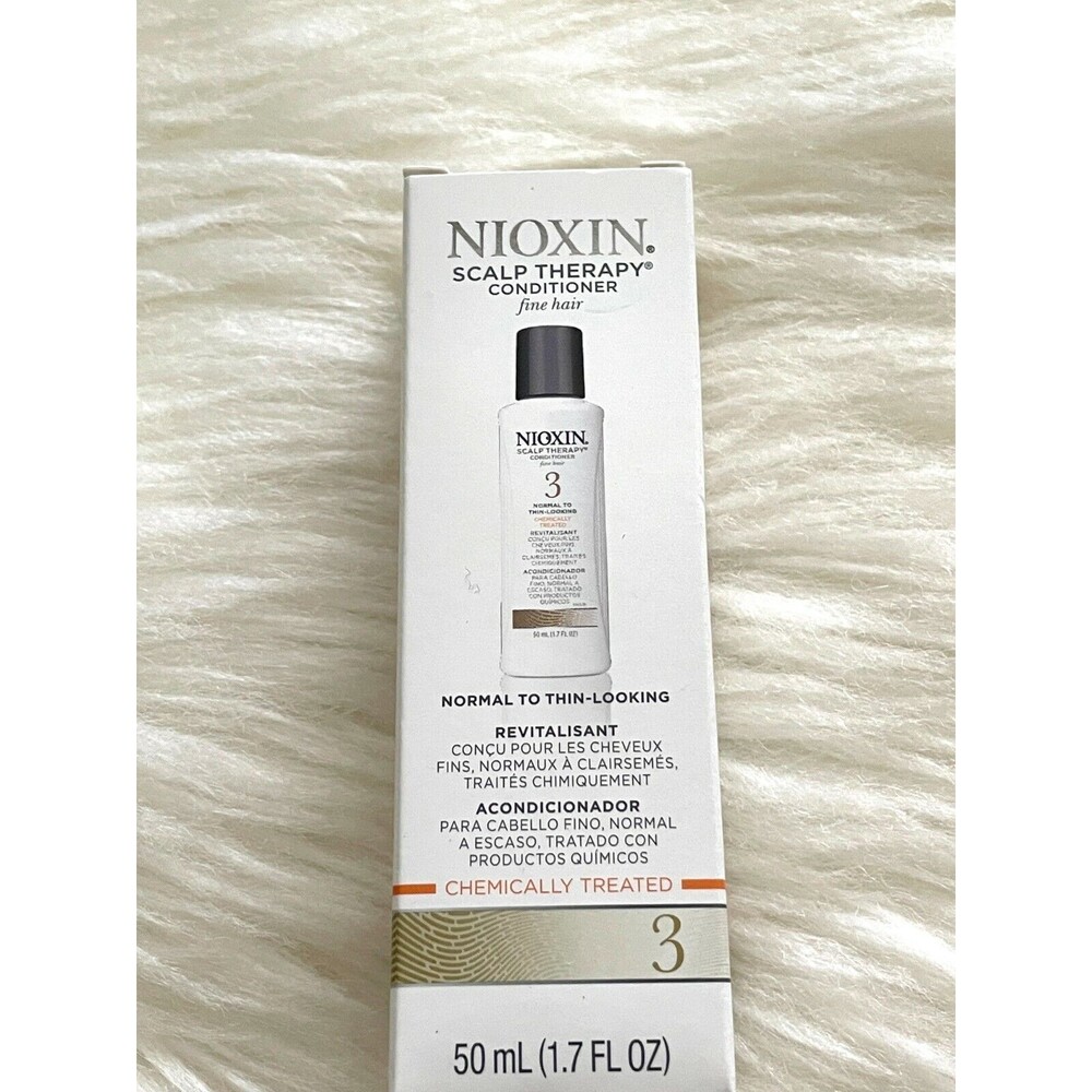 Nioxin Scalp Therapy 3 Conditioner Fine Hair Normal To Thin-Looking 1.7 floz NIB